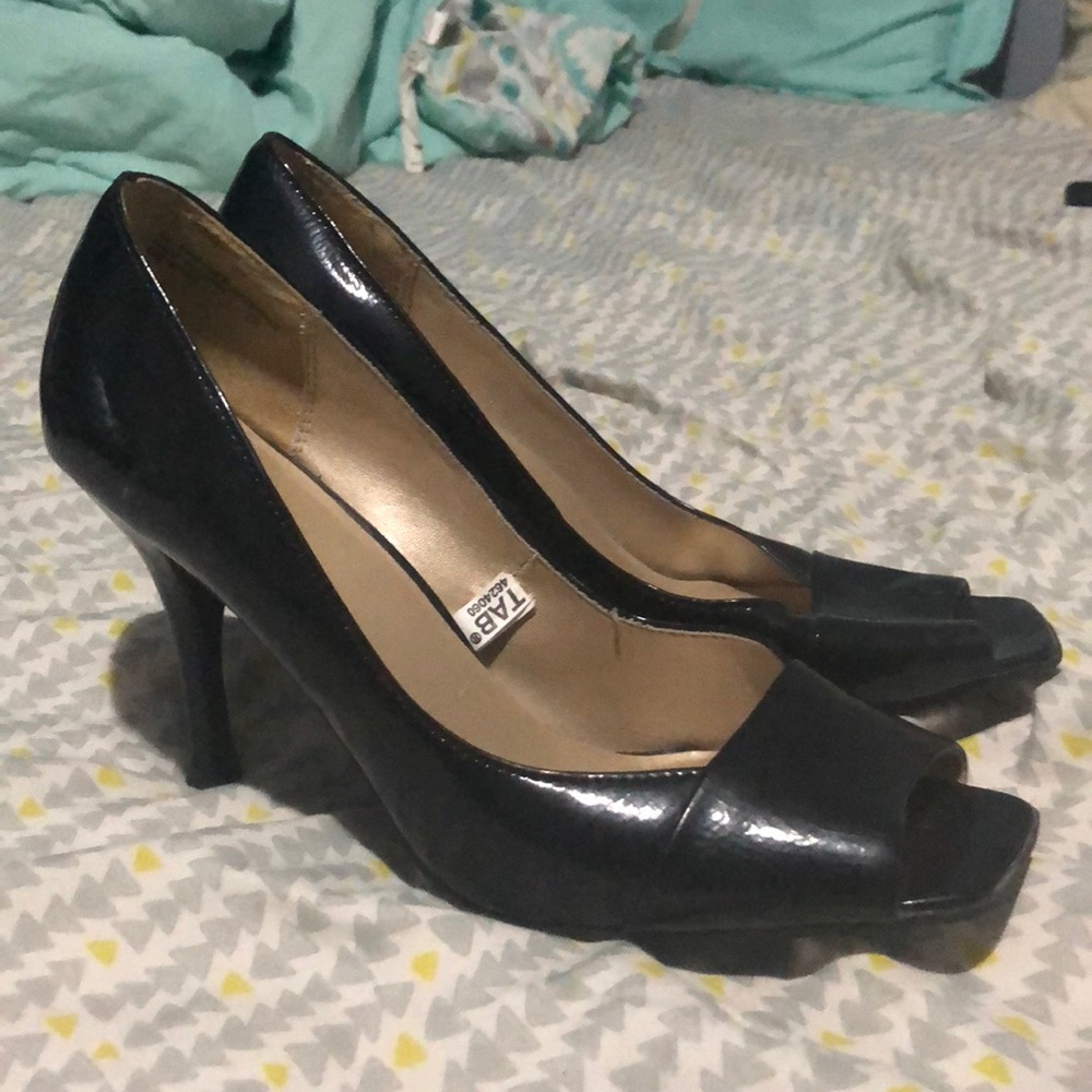 Black heels
